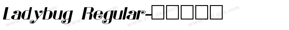 Ladybug Regular字体转换